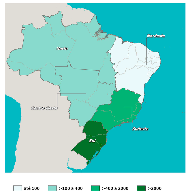 Movimentação de trabalhadores migrantes no mercado de trabalho formal segundo Grandes Regiões Brasil fevereiro de 2022 1