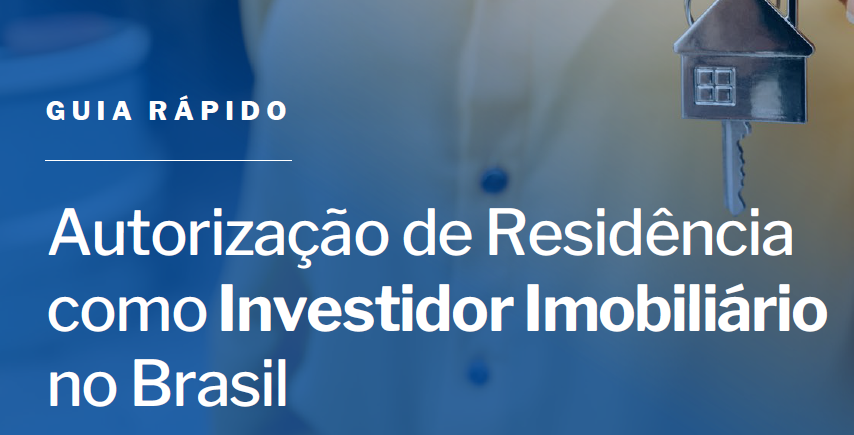 Autorização de residência como Investidor Imobiliário