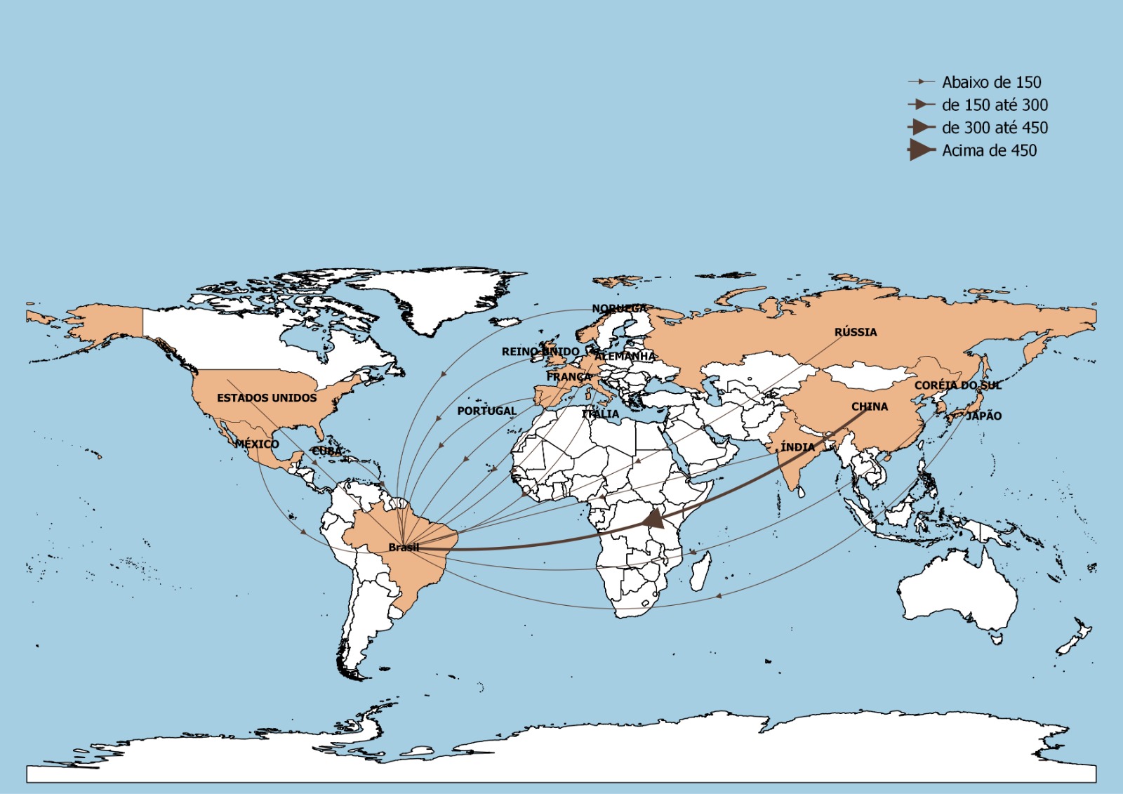 mapa paises CGIL 3trim2024